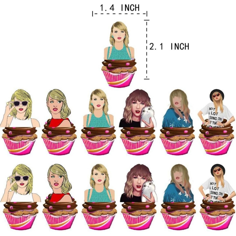 Taylor Swift Birthday Party Decoration Kit - Picture 6 of 17